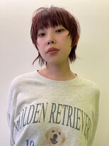 ダールヘア(dar hair)&nbsp;エッジショート×ボルドーカラー/呉市美容院/REN