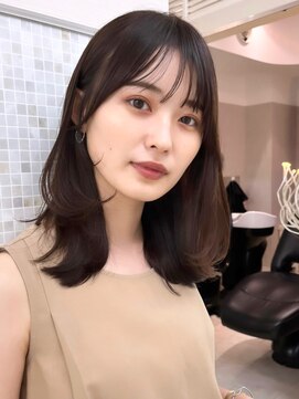 アンフィニー 銀座(ANFINI) レイヤーカット/前髪カット/くびれヘア/ウエットヘア/髪質改善