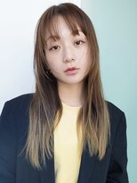 トリッカ シブヤ(TRICCA SHIBUYA)&nbsp;ロングレイヤー/ 顔まわりレイヤー/　前髪/ デザインカラー