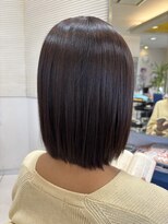 ヘアープレイスクリアライン 栄町店(hair place CLEAR LINE) 【メテオカラー×ボブ】髪質改善/トステア/シルク架橋/メテオ
