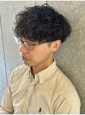 波巻きスパイラルパーマソフトツイストパーマスパイラルパーマ