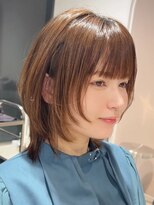 ティア(Tia.)&nbsp;（ショートウルフ/縮毛矯正/レイヤーカット/外はね/ぱっつん）