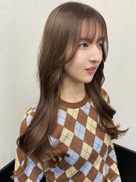 ラグナ(LAGUNA) 【ヘーゼルベージュ/ロング/20代/ブリーチ】