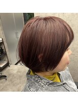 シエルリンクス リアン(Ciel links Lien)&nbsp;モーブピンクカラーのショートボブ