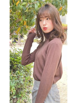 マイン(Mine) 愛されミディアムヘアー　[若宮 宣弘]