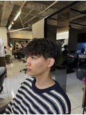 波巻きスパイラルパーマ　波巻きパーマ　海老名パーマ　眉毛