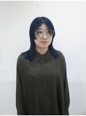 ネイビーカラー / ワンブリーチ