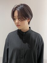 マイル 渋谷(mile)&nbsp;【SATSUKI】ハンサムショート/ラベンダーブラウン