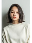 レイヤーカット/ボブ/髪質改善カラー/縮毛矯正/原宿/北参道