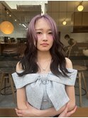 金沢美容室デザインカラー　ルーツカラー