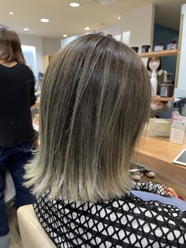 フレイムス ヘアアンドリラックス 大宮東口店(Frames) エアタッチ×バレイヤージュ