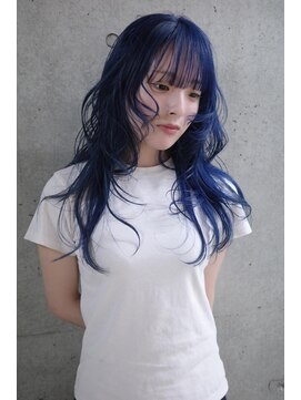 キャロルガーデンズ ボコカ 表参道(Carroll Gardens bococa) 【表参道】ブリーチ、ブルー