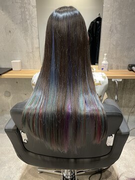 リーアイ(R-ee-i) インナーカラーミックス特殊スタイル