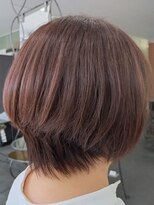 シュシュ(chou＊chou)&nbsp;20代30代/ウルフレイヤー/ブラウンカラー/大人可愛いミディアム