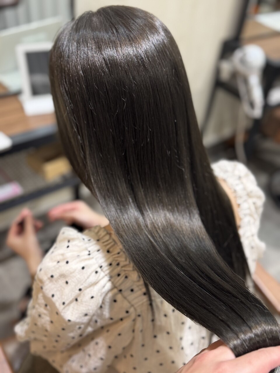 【立花指名限定クーポン】カット +うる艶カラー + 髪質改善TR　\8800