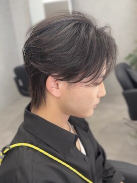 バズカット／マッシュウルフ／フェザーショート／メンズカット