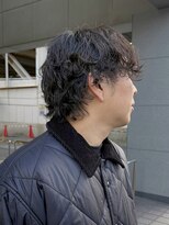 マッシュ アドベ 八戸ノ里(MASHU ADOBE) 【メンズ】ウルフシャドウパーマ