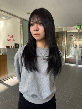 EMANON【ブリーチなしカラー/髪質改善/縮毛矯正/ブリーチ縮毛矯正】の写真/【大人女性の救世主★天神】担当が変わるストレスゼロ◎技術のブレなし。マンツーマンで極める髪質改善