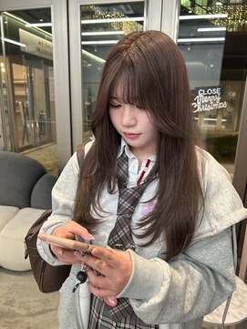 クム(kumu) 韓国へア/レイヤー/顔周り/ボブ/透明感カラー