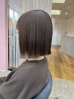 ケーオーエスピンク(K O S pink)&nbsp;切りっぱなし外ハネボブ