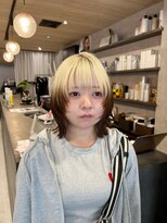 ヘイリー(HAILEY)&nbsp;顔まわりレイヤー×くびれボブ