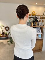 O&nbsp;うなじスッキリアップヘア！結婚式 二次会 花嫁 ドレス 着物