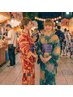 夏祭りセット(ヘアアレンジ&浴衣着付け)