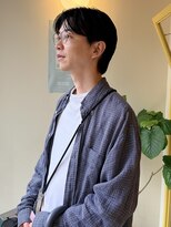 ヒントステーション フォーメンズ(HINTSTATION for Men's)&nbsp;〈浅草美容室〉メンズセンターマッシュ