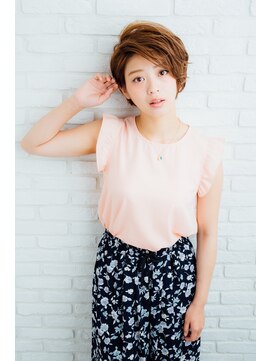 ラクシス 新都心店(Luxis) 【Luxis 富里精】サイド分けショート