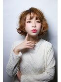 【今すぐ切りたい方に！】アッシュゴールド×コンフォートボブ
