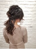 編み込み＆ポニー♪アディクシーカラー
