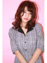 ソア 武蔵小杉(SOAR) 簡単スタイリング無造作厚めバングクラシカルカール重めスタイル