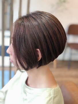 ロッタ ヘア アンド スパ(Lotta) 大人のショートボブスタイル。