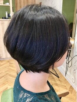 ヘアルームニコ(Hair Room Nico)の写真/再現性にこだわったカット技術は、毎日忙しい大人女性から高支持◎初めてのショートは『Nico』にお任せ♪