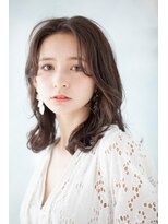 20代30代柔らかレイヤーミディアム