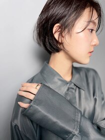 ラグゼ(Luxe) 耳かけショート×大人ヘア【Luxe 高橋あや】