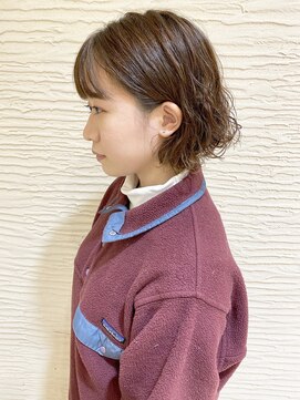 モリオ フロム ロンドン サッポロファクトリー店(morio FROM LONDON) 【morio】札幌ボブ　ナチュラルウェーブボブ