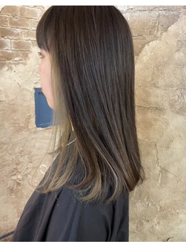 マギーヘア(magiy hair) インナーカラー［magiyhair西部笑］