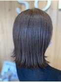 外ハネ切りっぱなしボブ★