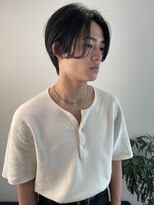 トレス(TRESS)&nbsp;センターパートショート/メンズボブ/韓国風