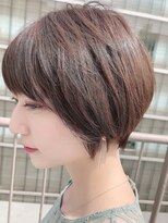 カミノア 銀座店(CAMINOIA)&nbsp;襟足すっきりマロンベージュショート