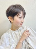 前髪あり大人ショート20代30代40代表参道