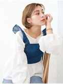 ハイトーンカラー/ 大人ショートシルキーベージュ