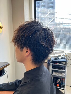 アフロディーテギンザ 神保町(APHRODITE GINZA) アッシュブラック/カルマパーマ［御茶ノ水/神保町］