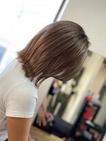 ジャンクス 千葉(junks)&nbsp;グレージュカラー/シルキーベージュ/艶髪ボブ[千葉/千葉中央]