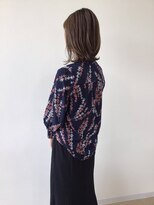 アリエス美容室南富山店&nbsp;【Ａｒｉｅｓ南富山/富山市】白髪ぼかしハイライト/オージュア