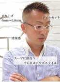 40代50代ビジネスフェードカットボウズ