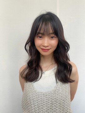 アンバー 池袋(amber) 切りっぱなしボブ/美髪/ピンクブラウン[池袋駅]