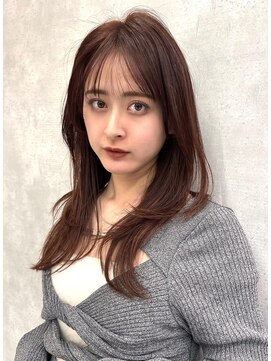 シティ(CITY) 韓国ヘア レイヤーカット くびれヘア 顔周りカット