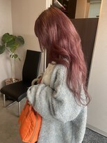 アイディー  高知(id)&nbsp;-高知　Lela pearl- ピンクラベンダーカラー×ブリーチ